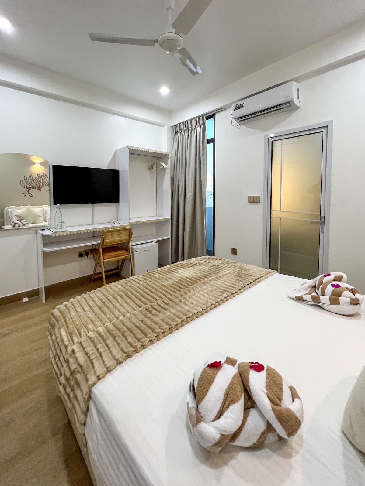 Plumeria bedroom — rest in luminous, easy comfort 1